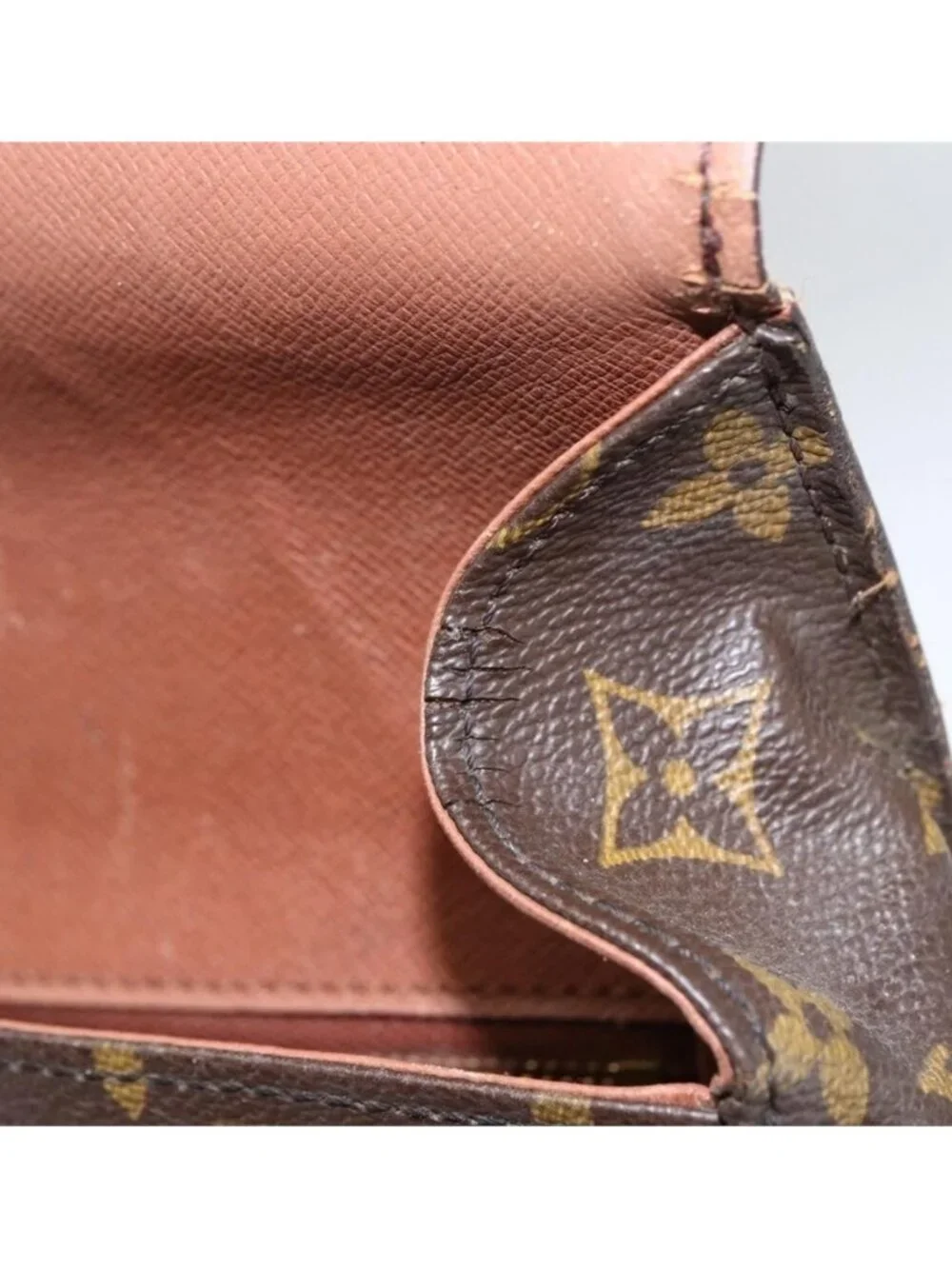 Authentic LOUIS VUITTON Monogram Saint Cloud GM Shoulder Bag M51242 LV
